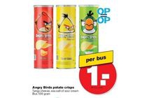 angry birds potato crisps