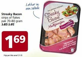 gourmande streaky bacon