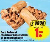 pure ambacht roomboter appelroomrol of peccannotenkoek