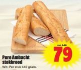 pure ambacht stokbrood