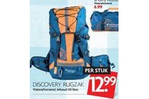 discovery rugzak