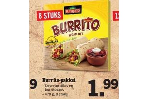 burrito pakket