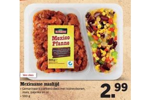 mexicaanse maaltijd