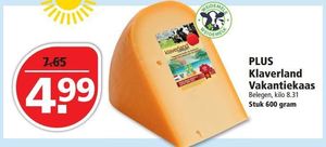plus klaverland vakantiekaas