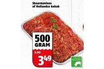 shoarmavlees of hollandse kebab