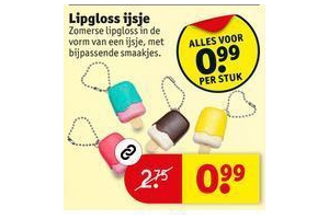 lipgloss ijsje