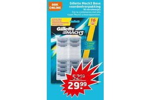 gillette mach3 base voordeelverpakking