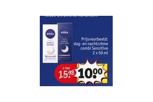 nivea gezichtsverzorging 2 pak