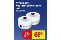 nivea soft hydraterende creme pot