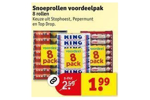 snoeprollen voordeelpak