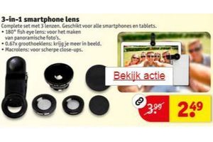 3 in 1 smartphone lens