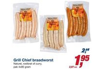 grill chief braadworst