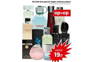 nu hele luxe geuren tegen scherpe prijzen