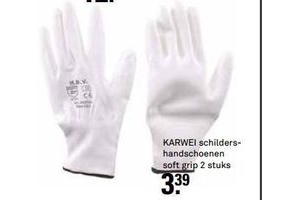 karwei schildershandschoenen soft grip 2 stuks