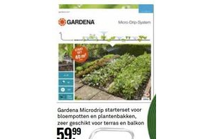 gardena microdrip starterset