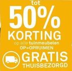 50 korting op tuinmeubelen