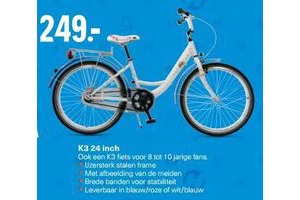 k3 24 inch fiets