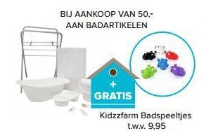 badartikelen kidzzfarm badspeeltjes