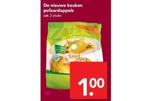 de nieuwe keuken pofaardappels