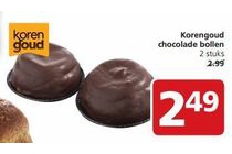 korengoud chocolade bollen