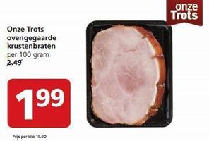 onze trots ovengegaarde krustenbraten