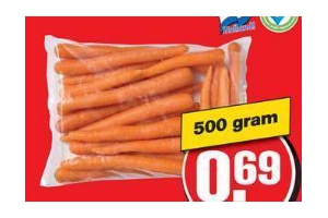 nieuwe oogst hollandse wortelen