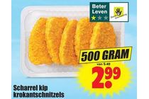 scharrel kip krokantschnitzels