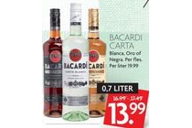 bacardi carta