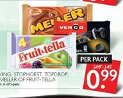 king stophoest topdrop meller of fruit tella