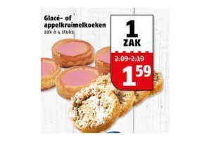 glace of appelkruimelkoeken