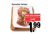 pancetta tartaar