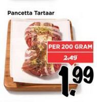 pancetta tartaar