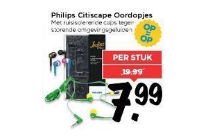 philips citiscape oordopjes