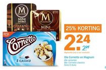 ola cornetto en magnum