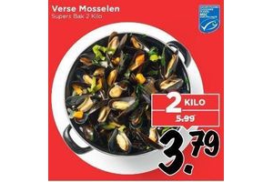 verse mosselen