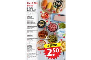 kies en mix borrel