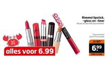 rimmel lipstick gloss en liner