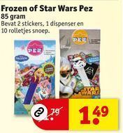frozen of fstar wars pez