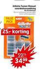 gillette fusion manual voordeelverpakking