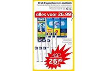 oral b opzetborstels multipak