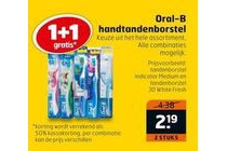 oral b handtandenborstel