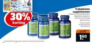 trekpleister supplementen