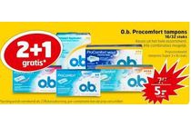 o b procomfort tampons