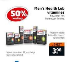 men s health lab vitamines