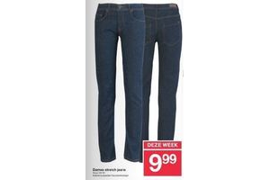 dames stretch broek