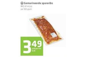 gemarineerde spareribs