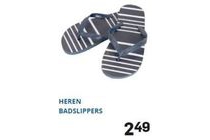 heren badslippers