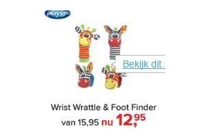 wrist wrattle en foot finder