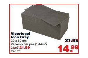 vloertegel icon grey
