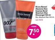 bruno banani absolute man en james bond quantum man showergel 150 ml